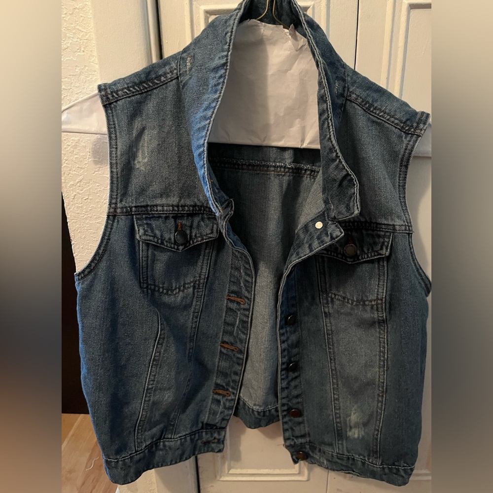 Ci Sono Size XL Women’s Denim Vest